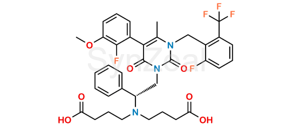 Picture of Elagolix Dialkylated Impurity