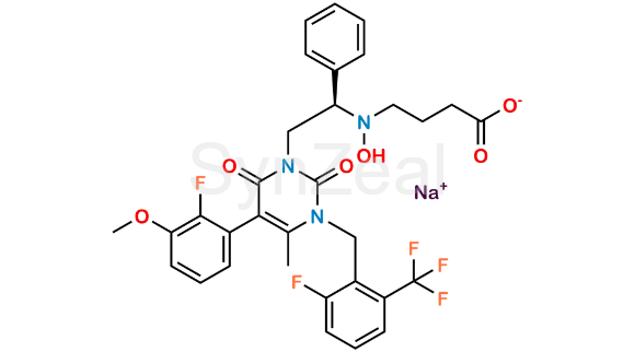 Picture of Elagolix N-oxide Impurity 1