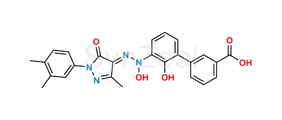 Picture of Eltrombopag N-Oxide Impurity (E-Isomer)