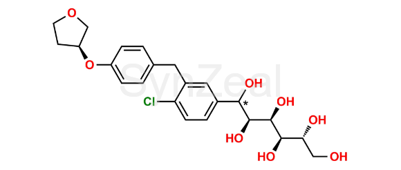 Picture of Empagliflozin Diol impurity (Mixture of Isomer)