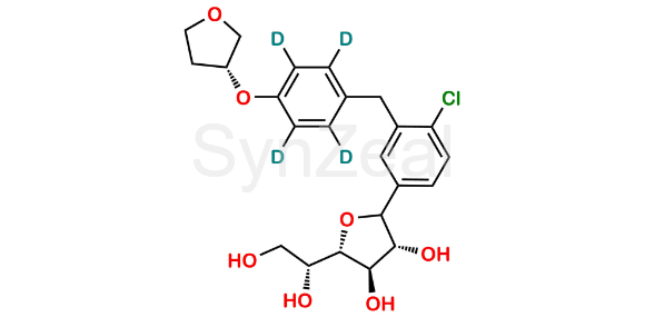 Picture of 1,4-Anhydro-1,5-Dihydroxy-3-Epi-Empagliflozin D4