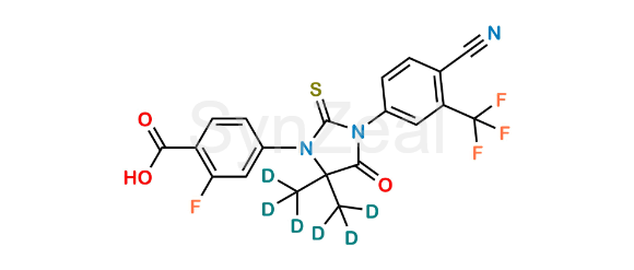 Picture of Enzalutamide D6 Carboxylic Acid