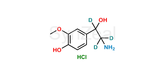 Picture of Rac Normetanephrine-d3 Hydrochloride