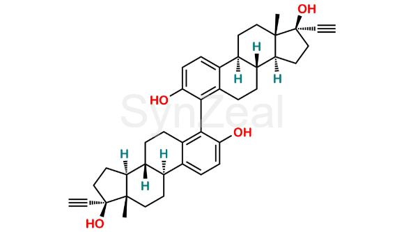 Picture of Ethinyl Estradiol Dimer Impurity 1