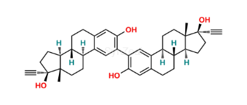 Picture of Ethinyl Estradiol Dimer Impurity 2