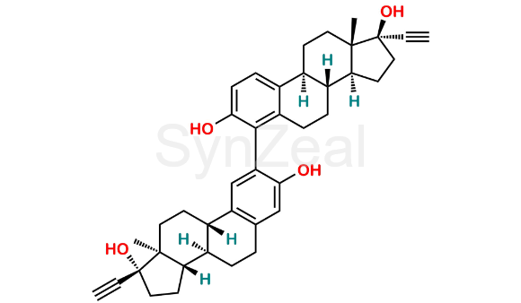 Picture of Ethinyl Estradiol Dimer Impurity 3