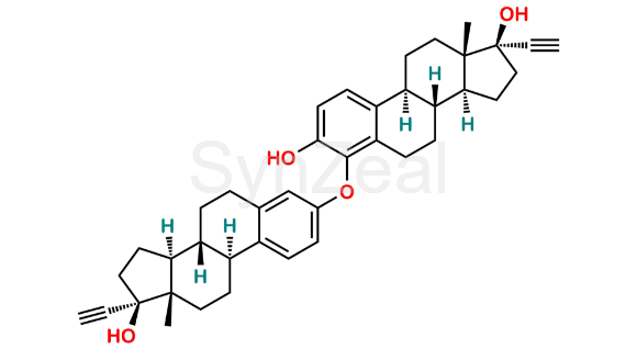 Picture of Ethinyl Estradiol Dimer Impurity 4