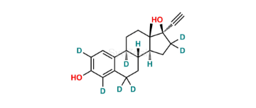 Picture of Ethinylestradiol-d7