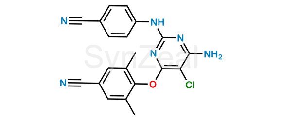 Picture of Etravirine Chloro Impurity