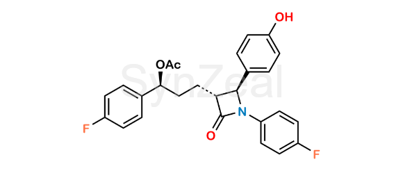 Picture of Ezetimibe 3-O-Acetyl Impurity 