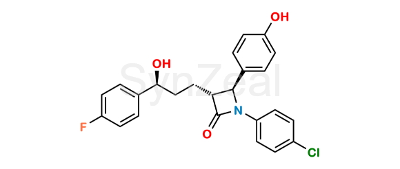 Picture of Ezetimibe Desfluoro Chloro Impurity