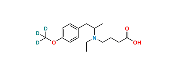 Picture of Mebeverine Acid D3