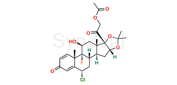 Picture of 21-Acetyl-6α-chlorotriamcinolone Acetonide