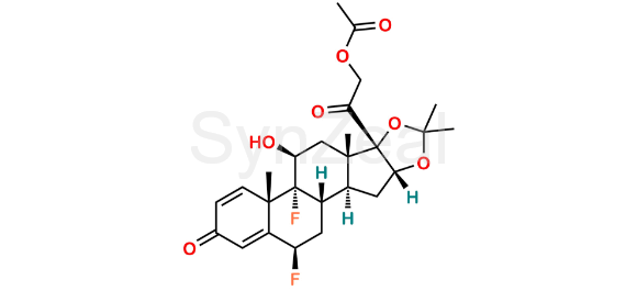 Picture of 21-Acetyl-6β-fluorotriamcinolone Acetonide