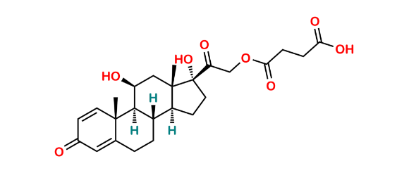 Picture of Methylprednisolone hydrogen succinate EP Impurity E