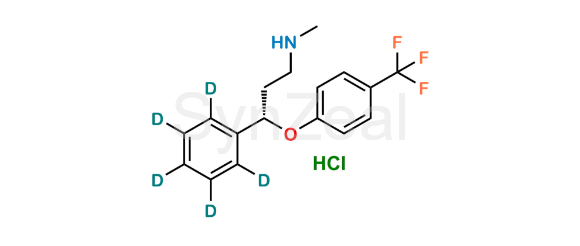 Picture of (S)-Fluoxetine D5 Hydrochloride