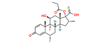 Picture of Fluticasone Carbothioic Acid Impurity