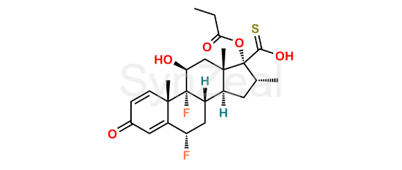 Picture of Fluticasone Carbothioic Acid Impurity