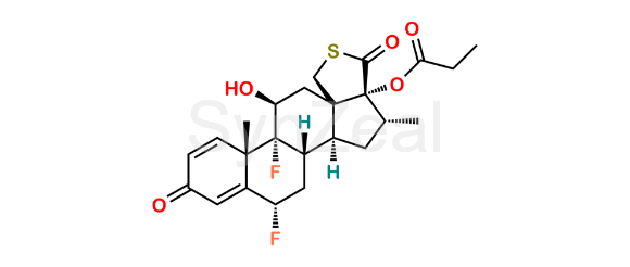 Picture of Fluticasone Cyclic Thioester Impurity