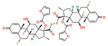 Picture of Fluticasone Furoate Disulphane Impurity