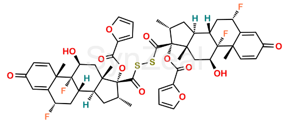 Picture of Fluticasone Furoate Disulphane Impurity