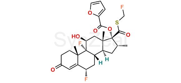 Picture of Fluticasone Furoate 1,2 Dihydro Impurity