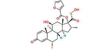 Picture of Fluticasone Furoate Sulfenic Acid Impurity