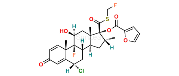 Picture of Fluticasone Furoate Impurity H