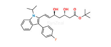 Picture of (3S,5S,6E)-O-tert-Butyl Fluvastatin