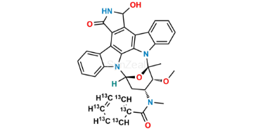 Picture of 3-HydroxyMidostaurin 13C6
