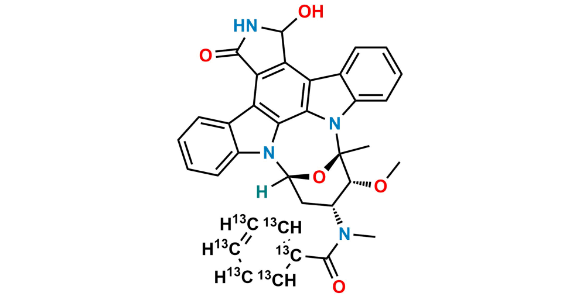 Picture of 3-HydroxyMidostaurin 13C6