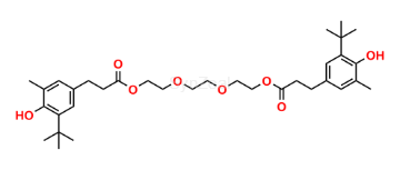 Picture of Triethylene glycol bis(3-tert-butyl-4-hydroxy-5-methylphenyl)propionate