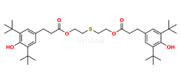 Picture of 2,2'-Thiodiethylene Bis[3-(3,5-di-tert-butyl-4-hydroxyphenyl)propionate]