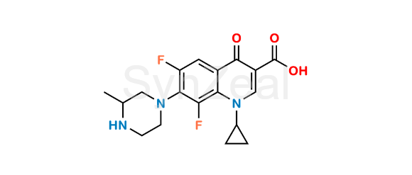 Picture of 8-Demethoxy-8-Fluoro Gatifloxacin