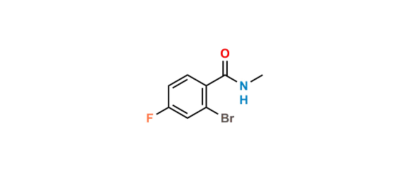 Picture of 2-bromo-4-fluoro-N-methylbenzamide