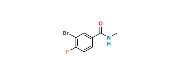 Picture of 3-bromo-4-fluoro-N-methylbenzamide