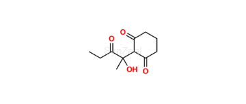 Picture of 2-(2-hydroxy-3-oxopentan-2-yl)cyclohexane-1,3-dione