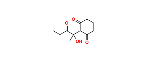 Picture of 2-(2-hydroxy-3-oxopentan-2-yl)cyclohexane-1,3-dione