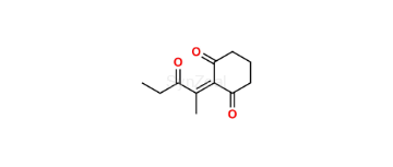 Picture of 2-(3-oxopentan-2-ylidene)cyclohexane-1,3-dione