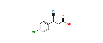 Picture of 3-(4-chlorophenyl)-3-cyanopropanic acid