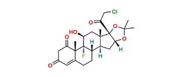 Picture of Halcinonide Impurity 8