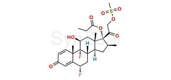 Picture of Diflorasone 17-propionate-21-mesylate