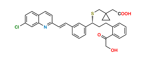 Picture of Montelukast Ketocarbinol Impurity