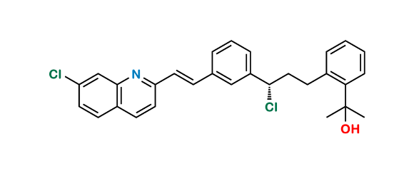 Picture of Montelukast Chloroalcohol impurity 