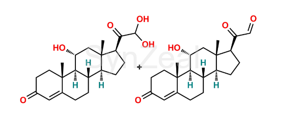 Picture of Hydrocortisone Glyoxal Hydrate Isomer 2