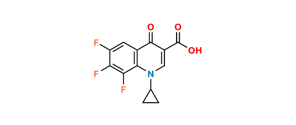 Picture of Moxifloxacin Trifluoro Acid Impurity