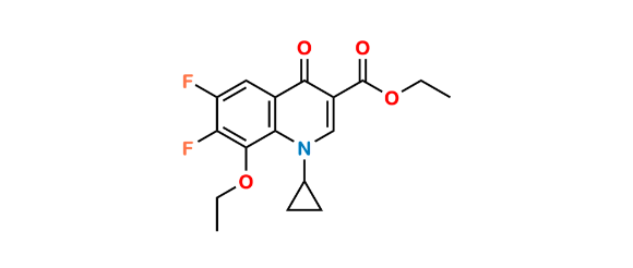 Picture of Moxifloxacin Difluoro Ethoxy Ethyl Ester