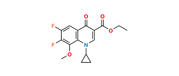 Picture of Moxifloxacin Difluoro Methoxy Ethyl Ester