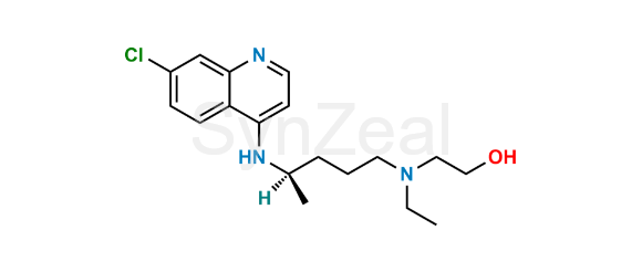 Picture of Hydroxychloroquine R-isomer Impurity