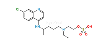 Picture of Hydroxychloroquine Sulfate EP Impurity B